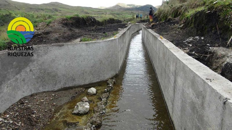 Se realizó el mejoramiento del sistema de riego Huertas Huayco