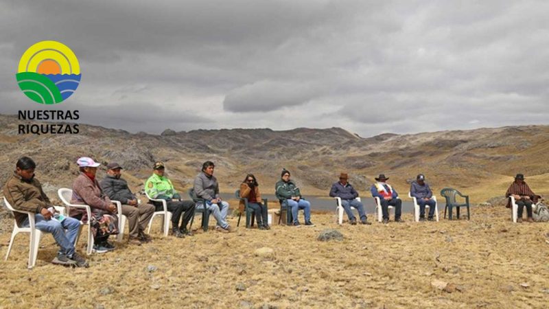 UEFSA inaugura 21 qochas en el distrito de Gorgor