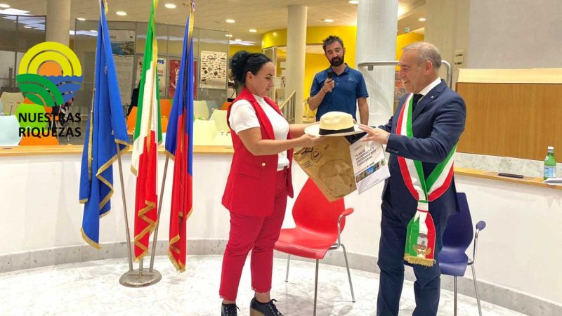 Italia recibe comisión de la provincia de Manabí