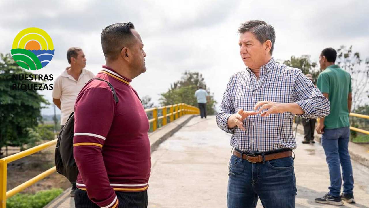 El Prefecto de Los Ríos Johnny Terán Salcedo supervisó los trabajos de restauración