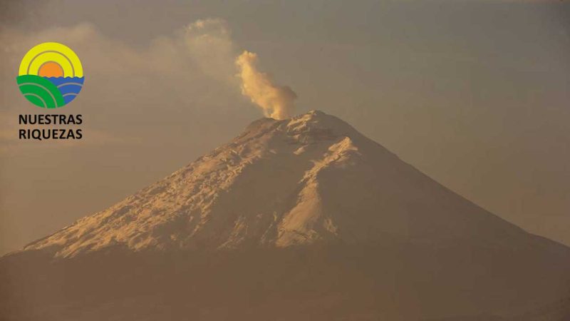 Caída de ceniza del volcán Cotopaxi afecto a Pichincha 