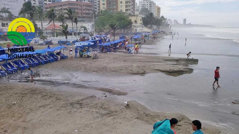 El Instituto Oceanográfico y Antártico de la Armada alerta sobre el aguaje que se presentará del 23 hasta el 26 de noviembre en las playas de Ecuador.    