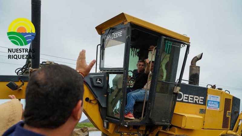 Muy pronto será una realidad la vía Jama-La División-Don Juan. 