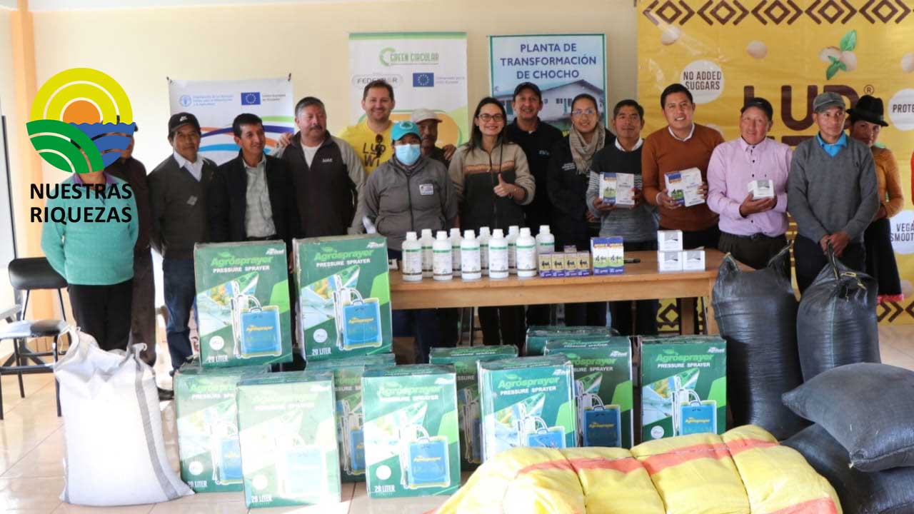 Productoras y productores  de varias comunas de la parroquia #Chugchilán