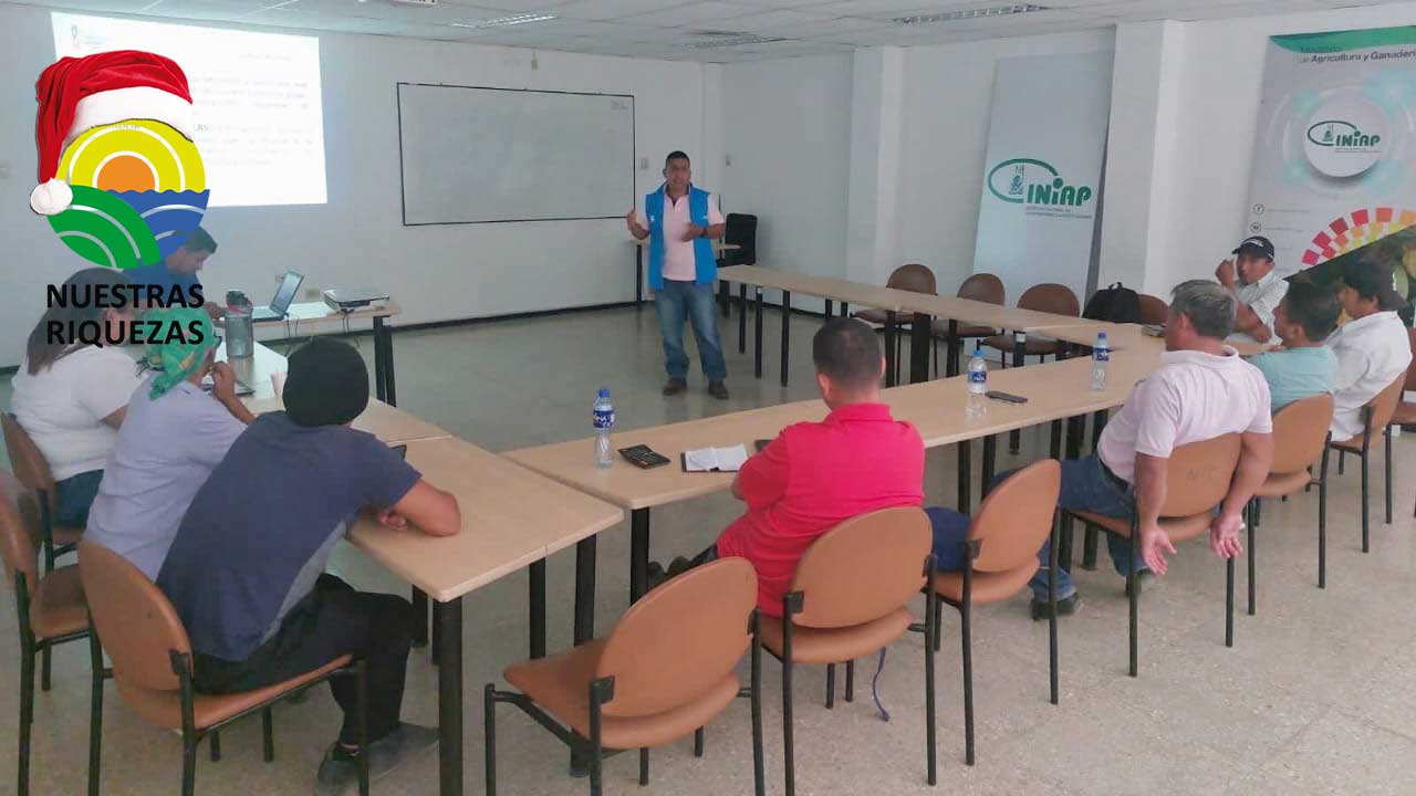 Iniap capacito agricultores de Los Ríos 