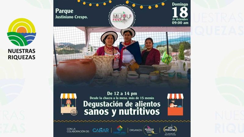 MUYU FEST se desarrollarà en Cañar 