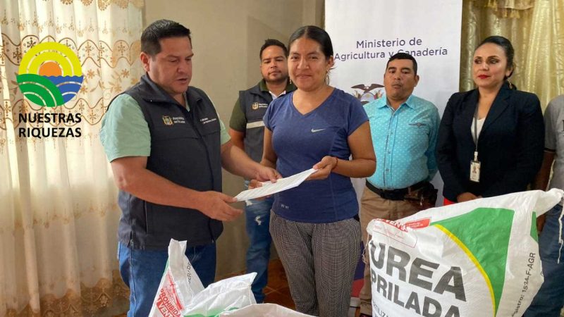 750 productores beneficiados en El Oro por la Gobernación