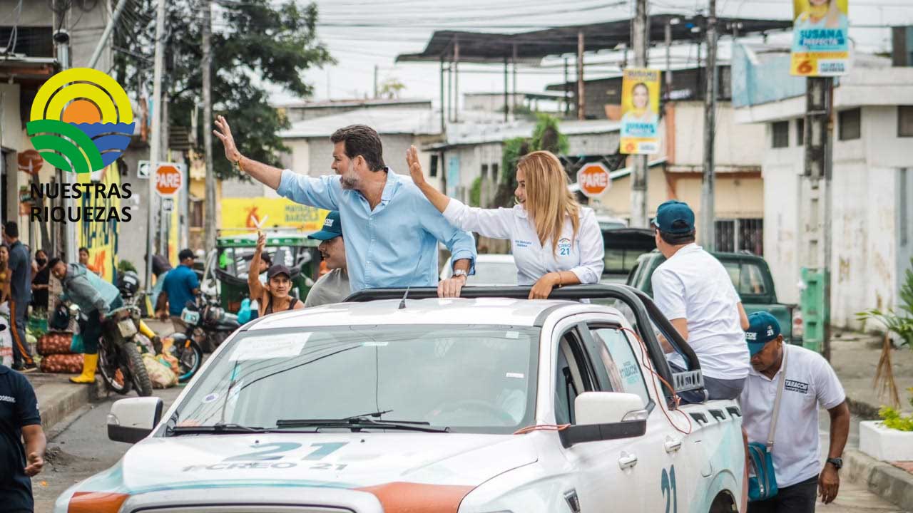 Candidato a la prefectura del Guayas continúan en recorridos 