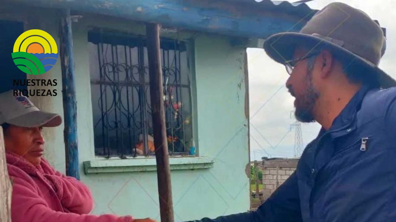 Gustavo Albuja, candidato a la alcaldía de Mejían