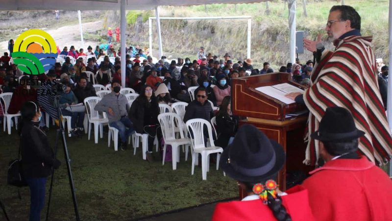 Ministro de ambiente lidera proyecto del agua 