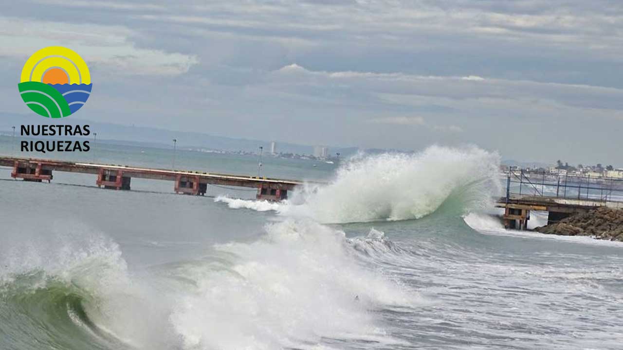 Oleaje desde el 17 de enero podría superar el de días pasados en Ecuador continental, advierte Inocar 