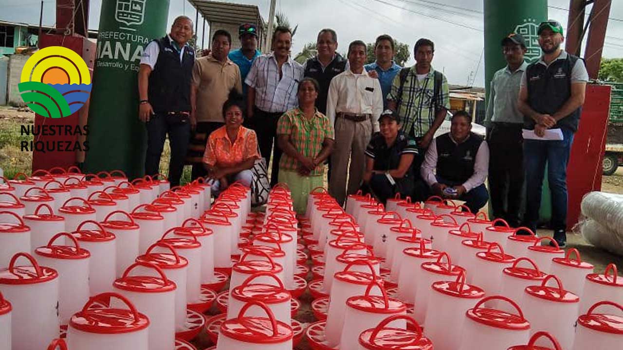 Prefectura de Manabí trabaja en el fortalecimiento y apoya a los sectores productivos de la provincia 