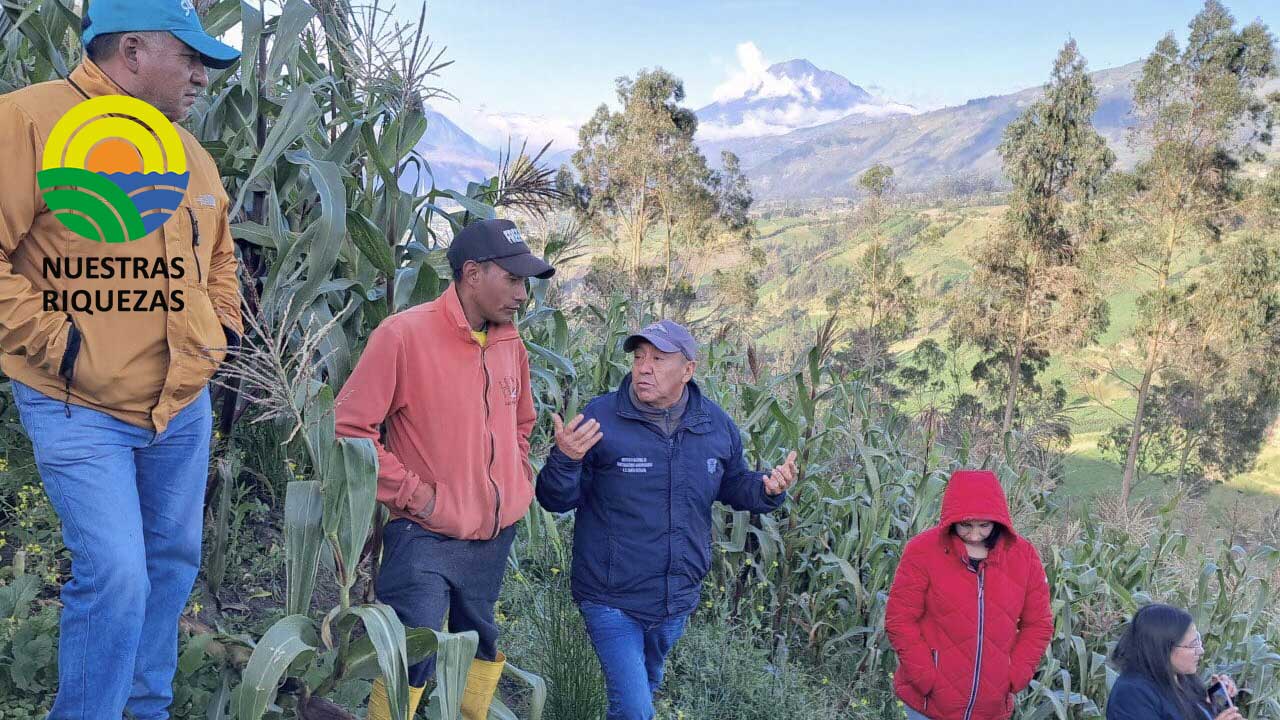 Representantes del Iniap mantuvieron una reunión de trabajo en la localidad de Quimiag