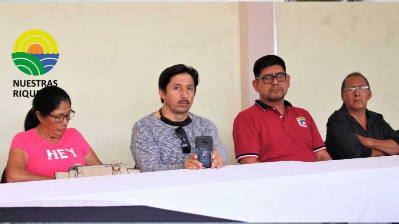 Autoridades de la secretaría técnica de la Amazonía