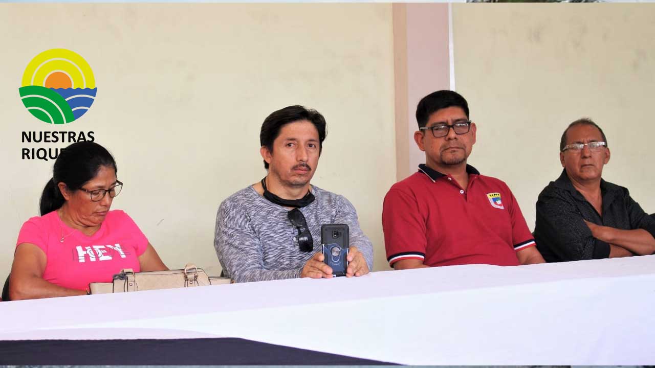 Autoridades de la secretaría técnica de la Amazonía