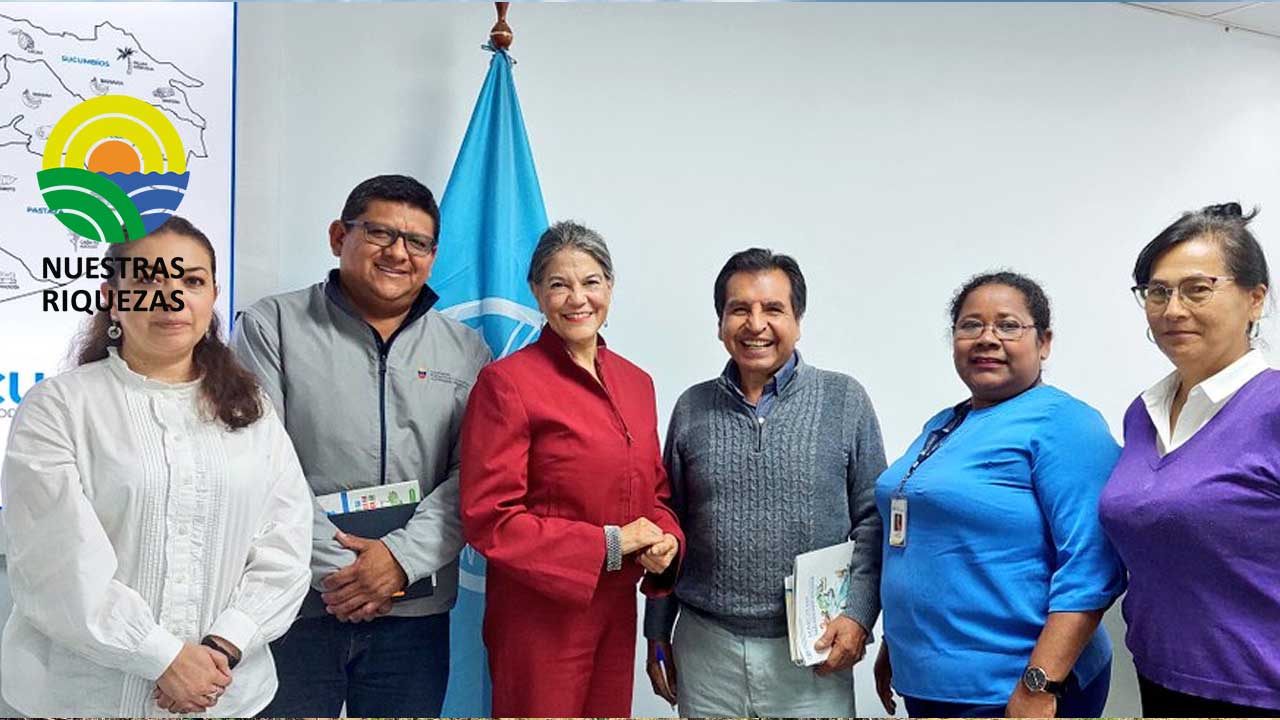 Eve Crowley de FAO Ecuador mantuvo una reunión con representantes de la Conferencia Plurinacional e Intercultural de Soberanía Alimentaria COPISA