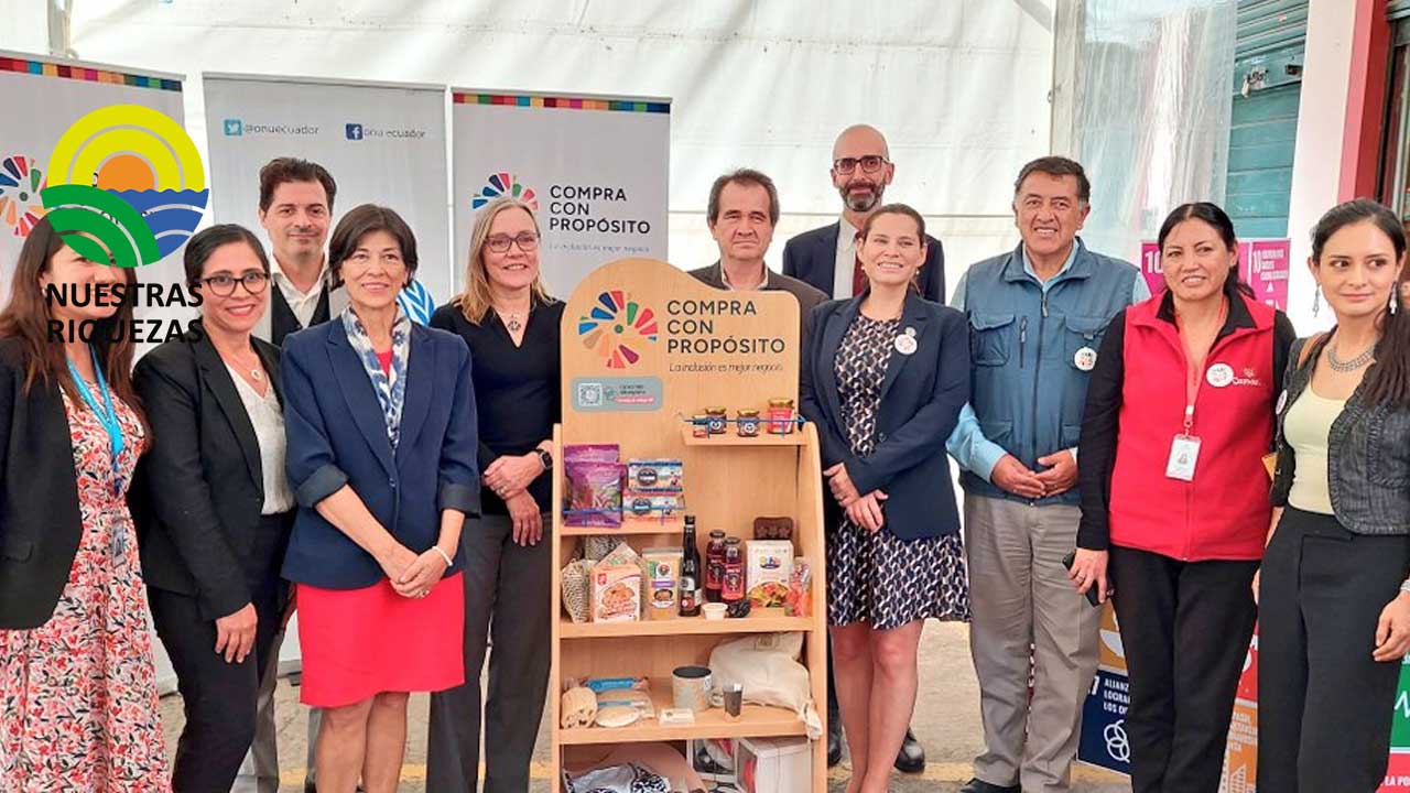 FAO Ecuador Informó que el día de ayer se realizó el lanzamiento de Compra Con Propósito