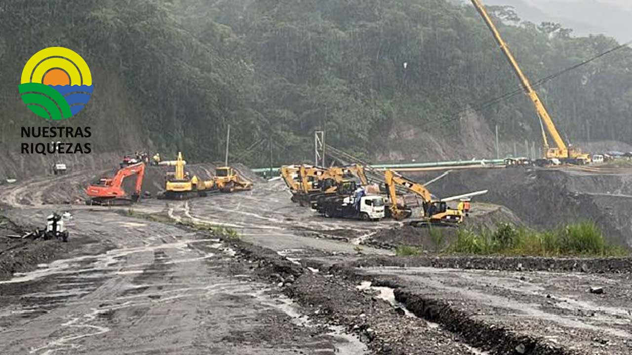 Cinco días del colapso del puente sobre el río Marker