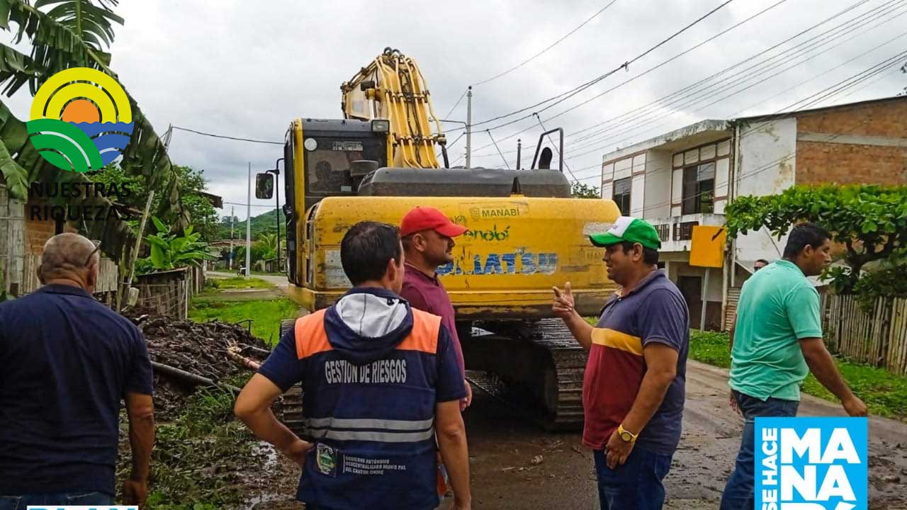 Prefectura de Manabí ejecuta plan invernal