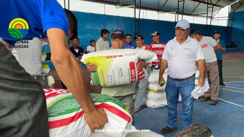 516 quintales de urea subvencionada benefician a productores de Napo