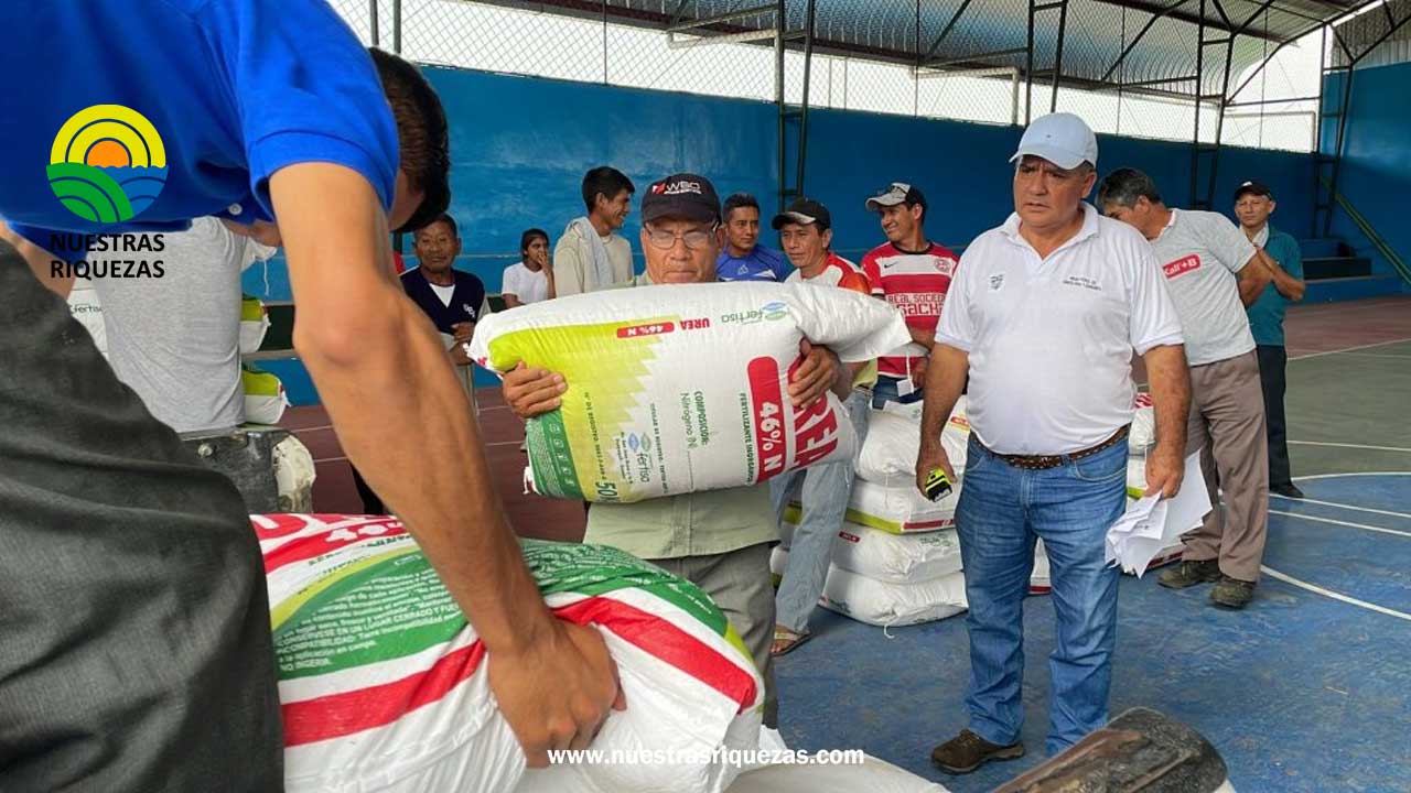516 quintales de urea subvencionada benefician a productores de Napo