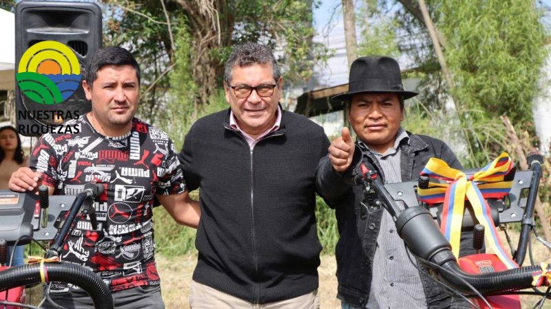 Con motocultores y tractores, MAG impulsa la mecanización del agro