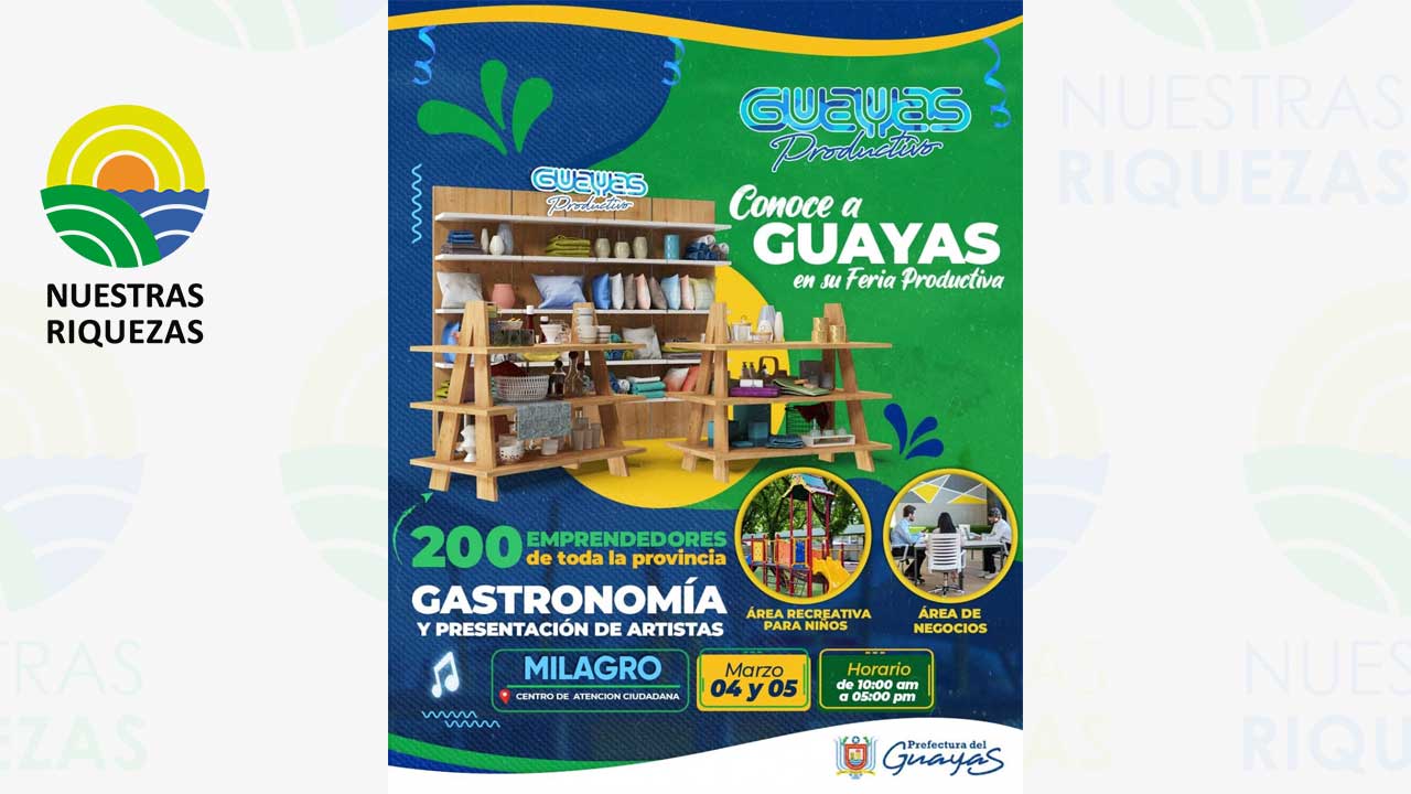 GUAYAS PRODUCTIVO llega con todo a Milagro!