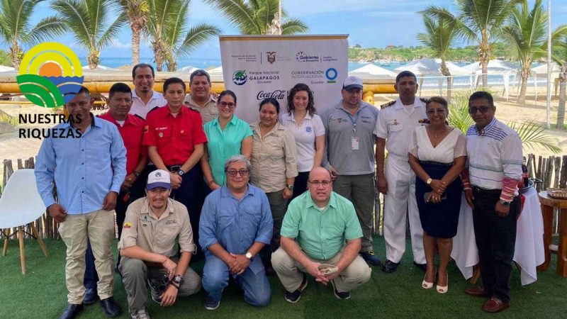 La dirección Distrital del ministerio de ambiente participó en la presentación del Plan de Trabajo del Programa de Limpieza CosteraEc 2023