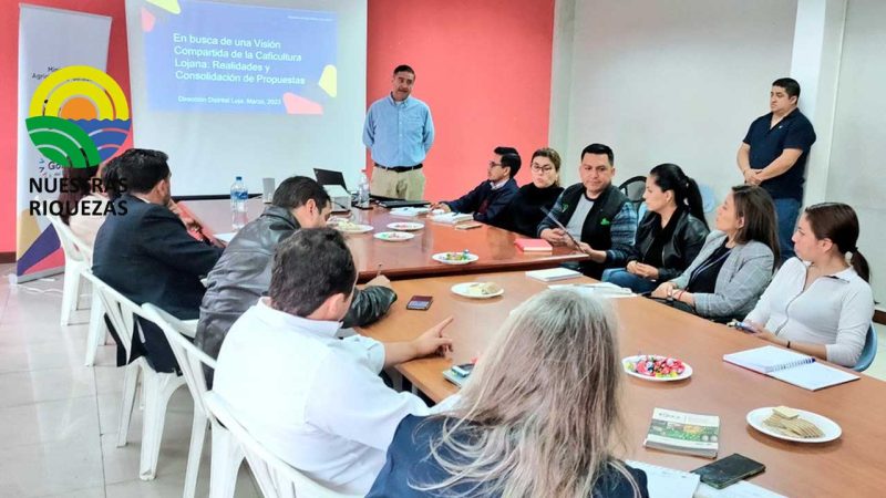 Sector cafetalero de Loja define áreas de trabajo de la Mesa Provincial