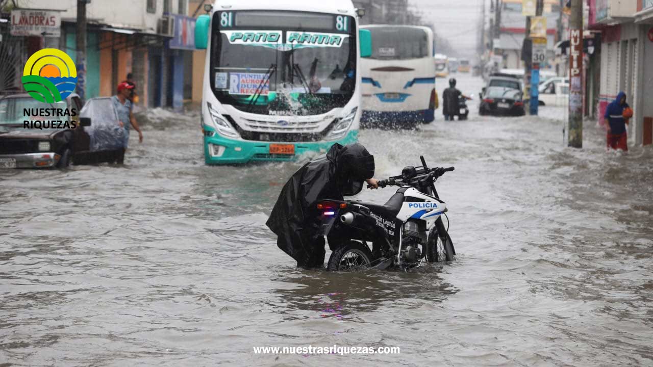 La Secretaria de Riesgos informa que existen 7 ríos desbordados y 14 con tendencia a aumentar de nivel