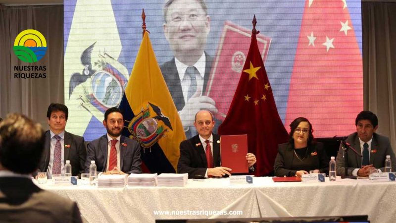 Ecuador firmó un histórico acuerdo comercial con China
