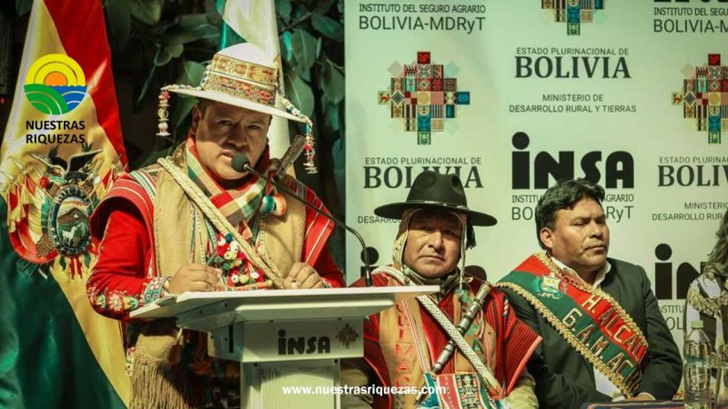 EL INSTITUTO DEL SEGURO AGRARIO DE BOLIVIA CELEBRA 12 AÑOS DE TRABAJO PROTEGIENDO LA PRODUCCION AGRICOLA DEL PAIS