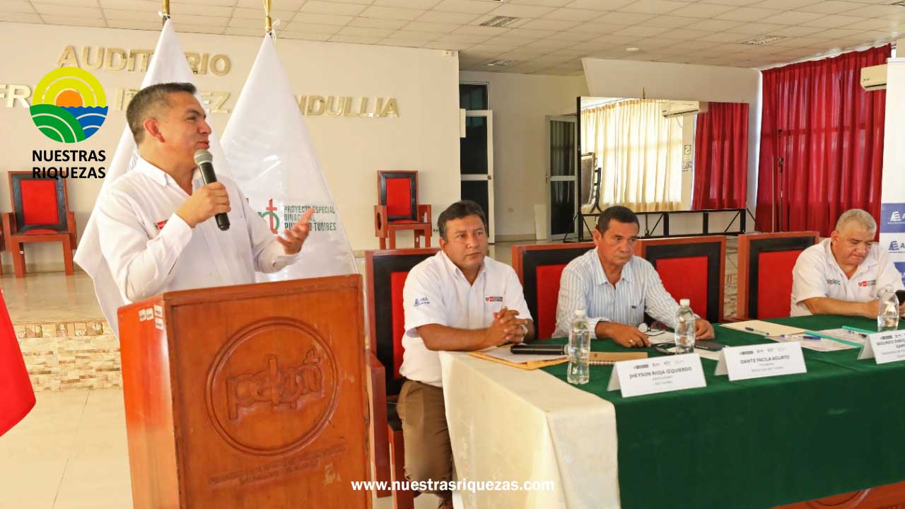 MIDAGRI asigna a Tumbes srecursos para mantenimiento de la infraestructura hidráulica