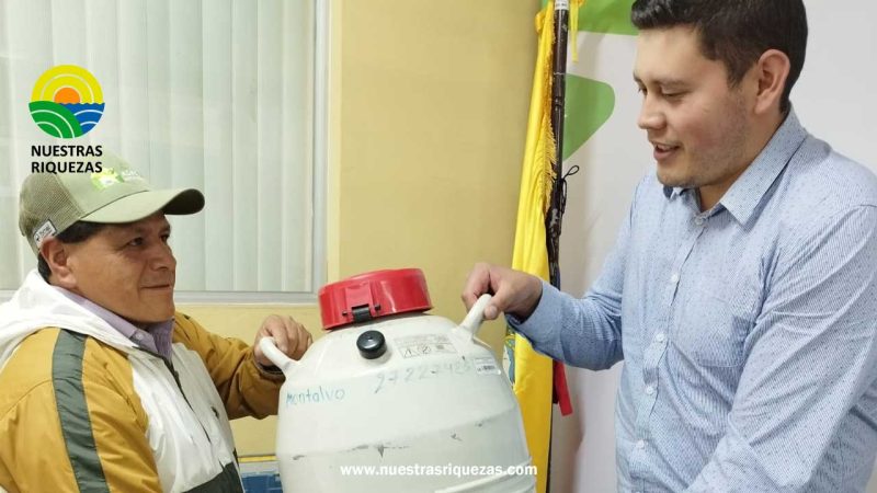 Productores de Tungurahua se benefician de núcleos genéticos para bovinos