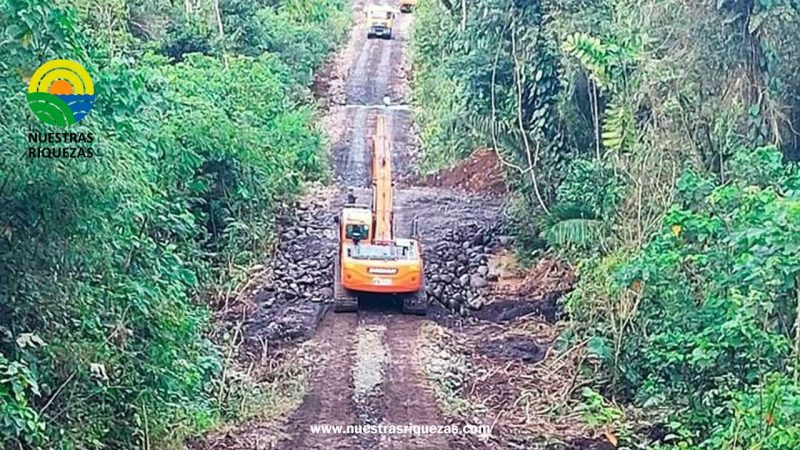Varios frentes de trabajo mejoran las condiciones viales en la provincia de Morona Santiago