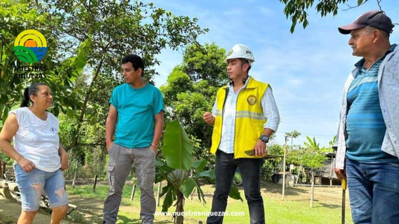 Autoridades de Vinces inspeccionan zonas vulnerables ante posibles inundaciones