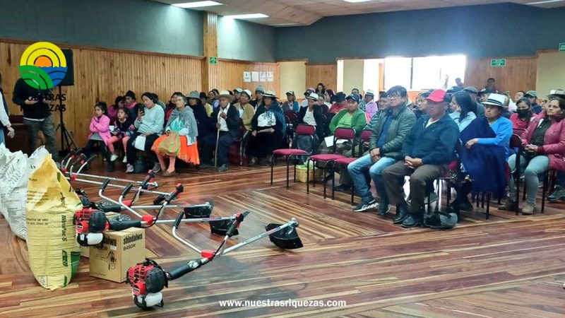 MAG entrega herramientas a productores de la provincia de Pastaza