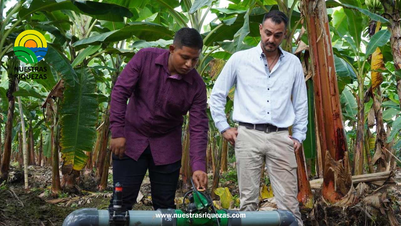 Ministerio de Agricultura y Ganadería entrega Sistema de Riego Tecnificado en San Jacinto de Yaguachi