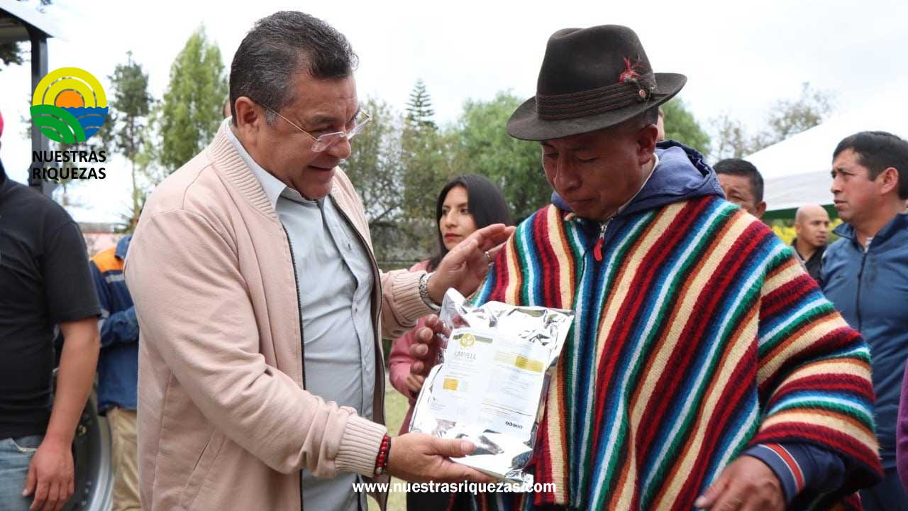 Productores de Chimborazo reciben beneficios por más de 112 mil dólares