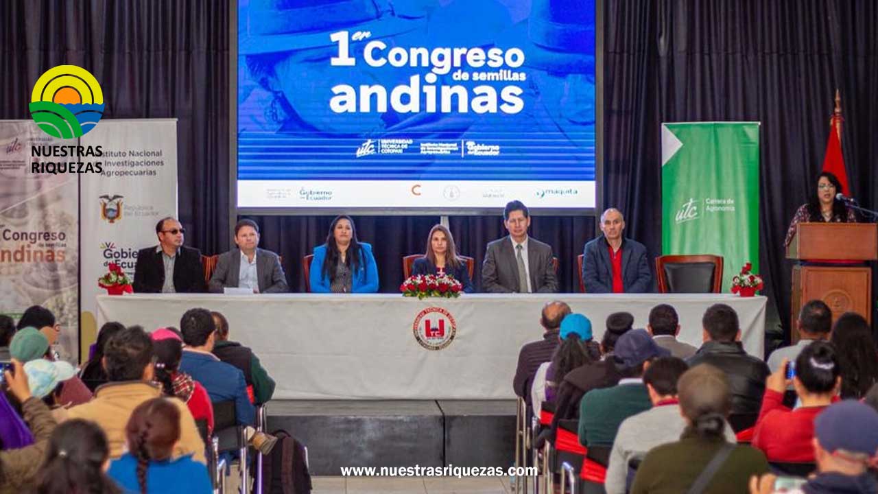 Ayer arrancó el 1er Congreso de Semillas Andinas, organizado por la Universidad Técnica de Cotopaxi junto al INIAP.