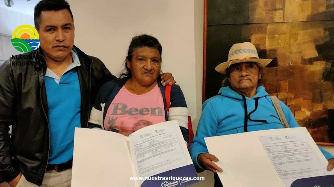 Cerca de 37 mil personas beneficiadas con títulos de propiedad de tierras, durante 2023