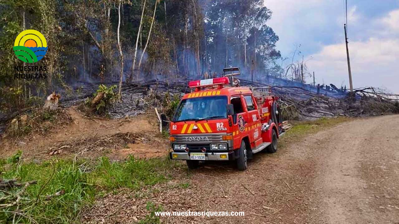 ECU 911 se suma a la Campaña Nacional Juntos Prevenimos Los Incendios Forestales