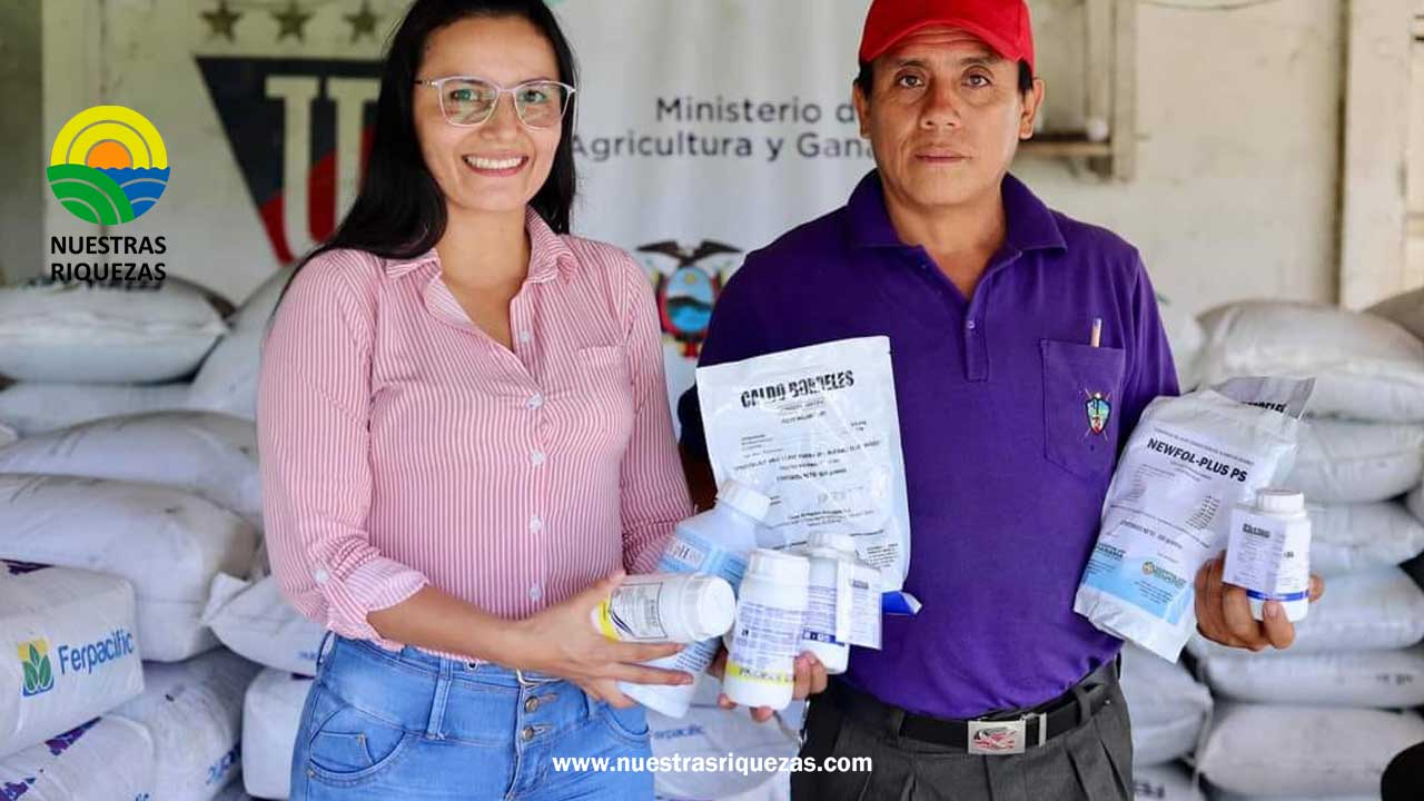 Más de 600 productores de Sucumbíos reciben paquetes tecnológicos, durante el primer semestre del 2023