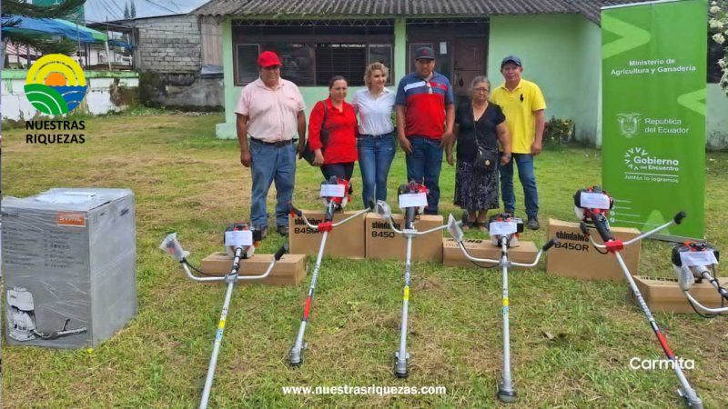 Esmeraldas: MAG entrega beneficios a más de 200 productores del cantón Quinindé