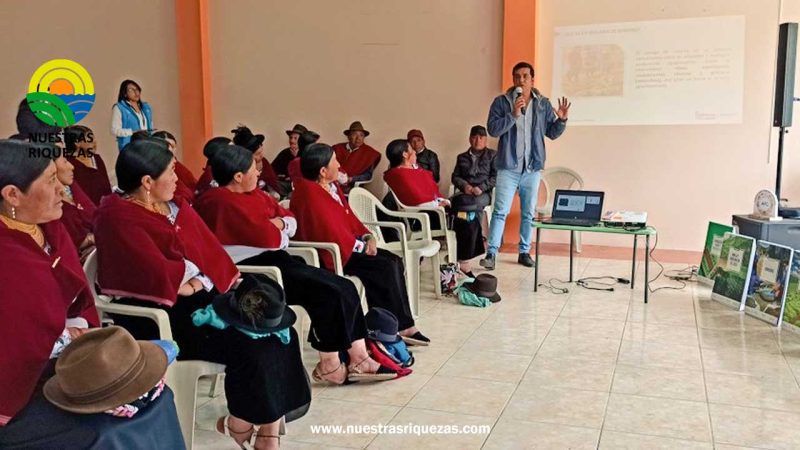 MAG fomenta los saberes ancestrales con productores de Chimborazo
