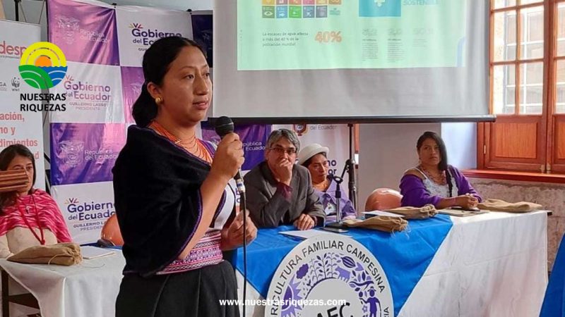 MAG impulsa espacios participativos para mujeres rurales de Tungurahua
