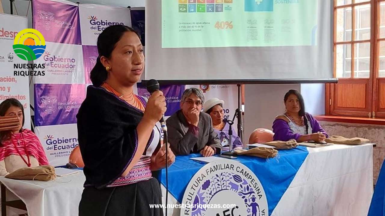 MAG impulsa espacios participativos para mujeres rurales de Tungurahua