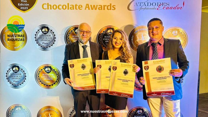 Triunfo del chocolate ecuatoriano en los Ecuador Chocolate Awards e International Chocolate Awards