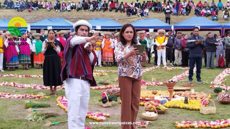 Tungurahua realiza intercambio de semillas y saberes ancestrales por conmemorar el Kulla Raymi