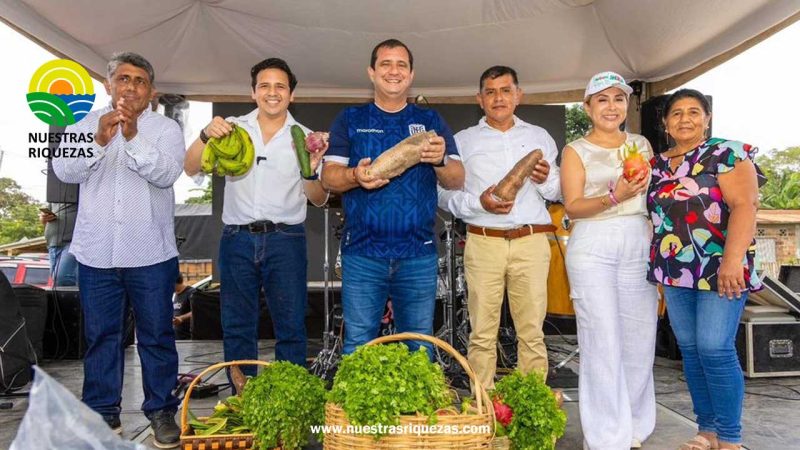 Por inauguración de la vía La Crucita – Río Bravo – Manantiales – Cantagallo – Boca de Cayo